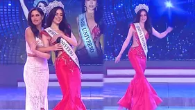 Miss Perú 2025: Karla Bacigalupo sufrió resbalón en vivo