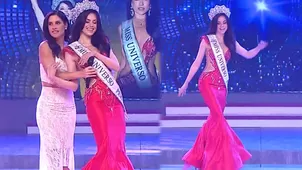 Miss Perú 2025: Karla Bacigalupo sufrió resbalón en vivo