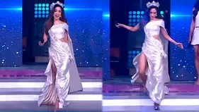 Miss Perú 2026 Luren Márquez sufrió percance durante pasarela