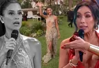 Nicole Akari desaprobó el vestido de María Pía Copello