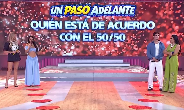 Onelia Molina de acuerdo con el 50/50 con Kevin Díaz | Fuente: América Televisión