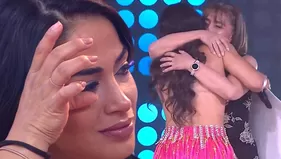 Onelia Molina lloró desconsoladamente por sorpresa de su mamá