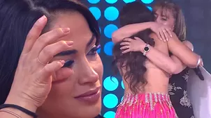 Onelia Molina lloró desconsoladamente por sorpresa de su mamá