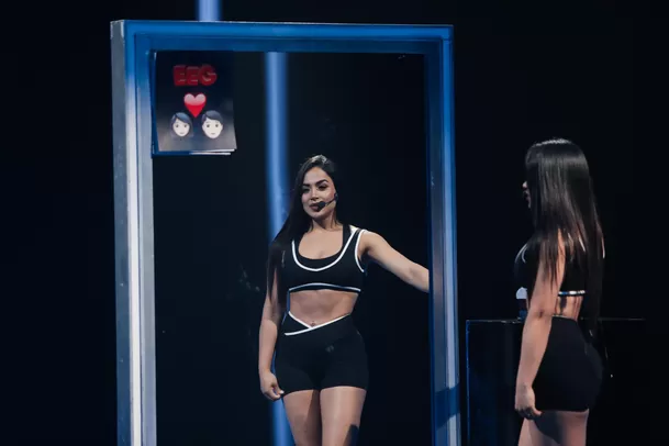 Onelia Molina sincerándose en vivo