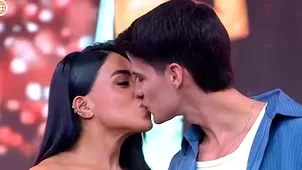 Onelia Molina y Kevin Díaz se besaron en vivo al confirmar relación