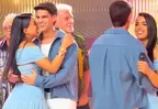 Onelia Molina y Kevin Díaz se lucieron con romántico baile en detrás de cámaras