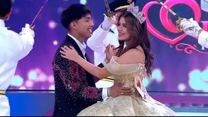 Óscar Junior Custodio se convirtió chambelán de Ariana Gonzáles