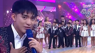 Óscar Junior, Senderito, tuvo noble gesto con mini imitadores