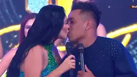 ¿Pamela Franco le cobra a Christian Cueva por besarse en show? | Fuente: América Televisión