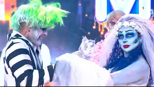 Pamela Lopez choteó EN VIVO a Paul Michael por romántico baile