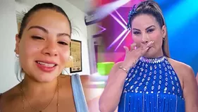 Pamela López lloró de emoción por mensaje de su hija mayor