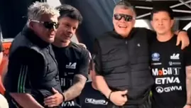 Papá de Baigorria se lució con Mario Hart en medio de polémica. | Fuente: TikTok Sergio Cheky Baigorria