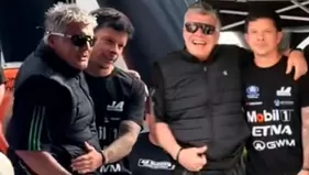 Papá de Baigorria se lució con Mario Hart en medio de polémica