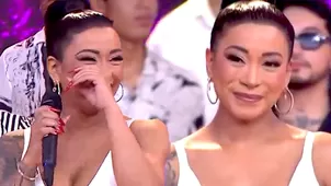Paula Arias se quebró por saludos de sus hijos EN VIVO