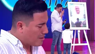 Pedro Loli rompió en llanto con conmovedor cuadro de su padre