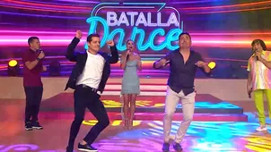 Pedro Loli y Gino Pesaressi se enfrentaron en duelo de baile