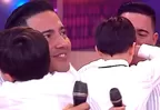 Pedro Loli y su hijo Alessio lloraron en vivo previo al Día del Padre