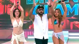 Rosangela Espinoza y Karen Dejo se enfrentaron en duelo de baile axe.