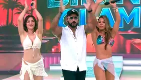 Rosangela Espinoza y Karen Dejo se enfrentaron en duelo de baile