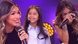 Shirley Arica presentó por primera vez en TV a su hija Skylar y ella la puso en aprietos .