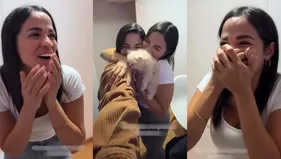 Sirena Ortiz estalló de emoción con tierna sorpresa de Raysa