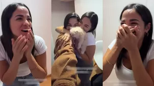 Sirena Ortiz estalló de emoción con tierna sorpresa de Raysa