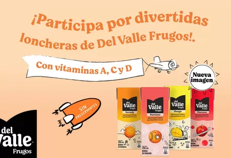SORTEO Del Valle Frugos: ¡Participa por divertidos premios!