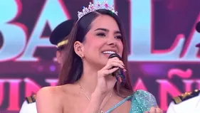 Suheyn Cipriani se emocionó al cumplir su sueño de quinceañera