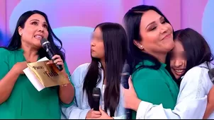 Tula Rodríguez lloró con emotiva sorpresa de su hija Valentina