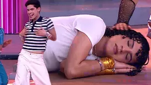 Valentino se "durmió" al ver bailar a Josi en vivo