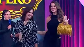 Valeria Piazza desfiló en vivo junto a su mamá Cecilia. | Fuente: Mande quien mande