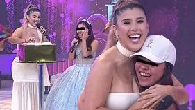 Yahaira Plasencia emocionó a quinceañera con tremendos regalos