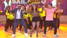 Yiddá Eslava, Mario Hart y Zumba bailaron al ritmo de Combate.