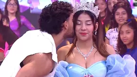Zully cumplió su sueño: ¡Austin Palao fue su chambelán!