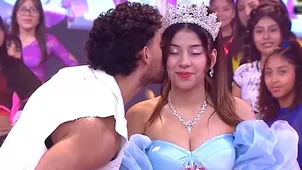 Zully cumplió su sueño: ¡Austin Palao fue su chambelán!