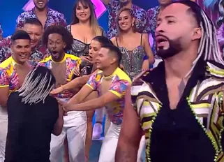 Zumba reaccionó así al ser eliminado de un casting de baile