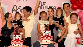 Ale Venturo y Rodrigo Cuba celebraron los 2 años de su hija