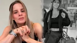 Alejandra furiosa por su maleta | Composición: Katherine Lozano