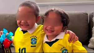 Ana Paula presumió a sus hijos con Guerrero alentando a Brasil