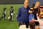 Ana Paula presumió talento de sus hijos con Paolo en el fútbol