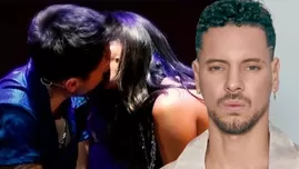 Anthony Aranda pidió más besos entre Melissa Paredes y Julián Zucchi.