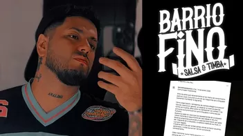 Barrio Fino respalda a Bryan Torres pese a agresión a Samahara: “Lo ocurrido corresponde al ámbito personal".