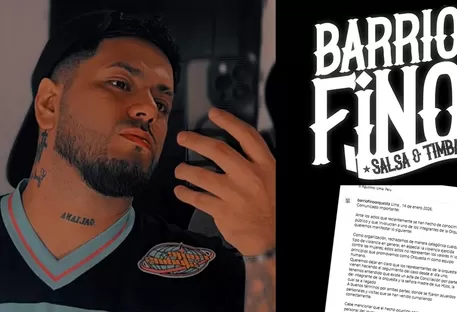 Barrio Fino respalda a Bryan Torres pese a agresión a Samahara: “Lo ocurrido corresponde al ámbito personal".