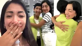 Brenda Matos lloró al reencontrarse con su mamá tras 22 años. Composición: Karina Guimaray