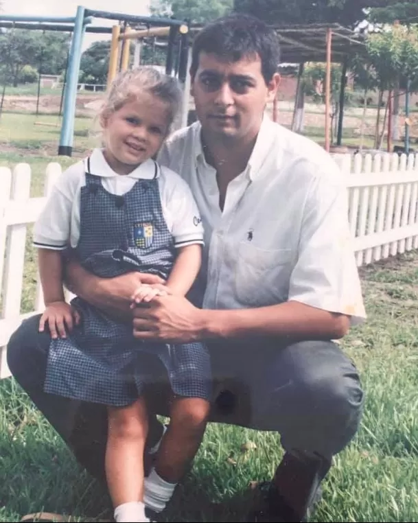 Brunella Horna y su papá Gustavo. (Foto: Instagram)