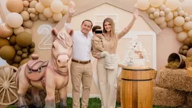 Brunella Horna celebró a lo grande los 2 años de su hijo