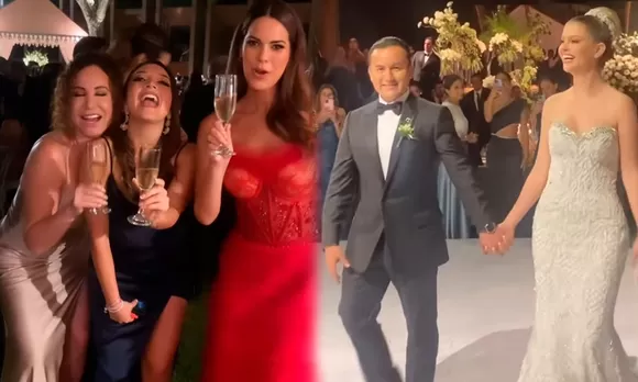 Brunella Horna y Richard Acuña: ¿Quiénes fueron los mejores y peores  vestidos de la boda? | América Televisión