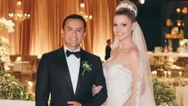 Brunella Horna y el romántico mensaje a Richard Acuña por su aniversario de bodas.