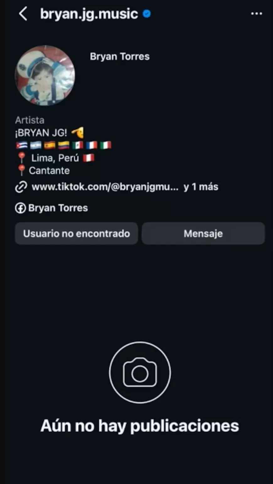 Bryan Torres cerró sus redes sociales. (Foto: Instagram)