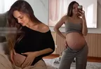 Cachaza presumió su avanzado embarazo con tierno video